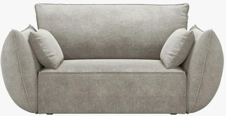 Poltrona Kaelle in ciniglia - L128 cm