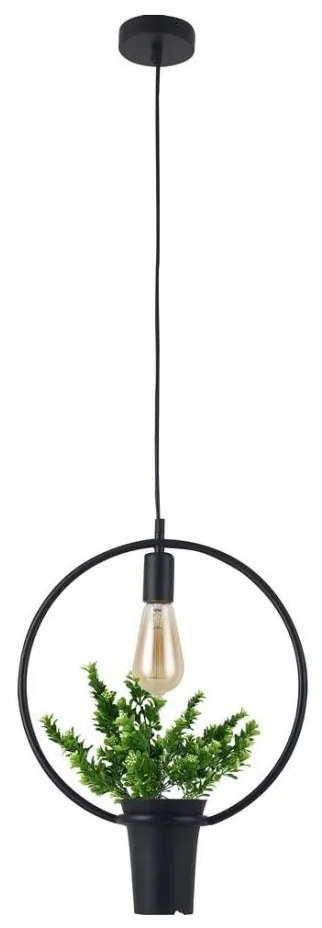 Lampadario a sospensione con filo SOREN 1xE27/10W/230V