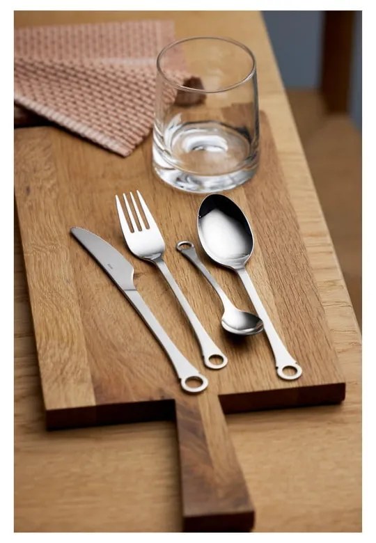 Posate argentate in acciaio inox 16 pz Pantry – Gense