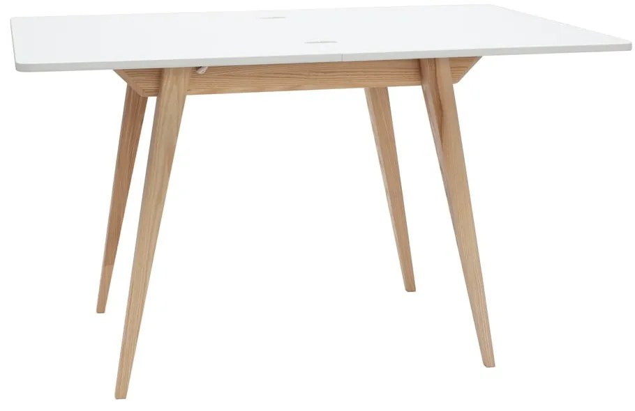 Tavolo da pranzo pieghevole con piano bianco 65x90 cm Envelope - Ragaba