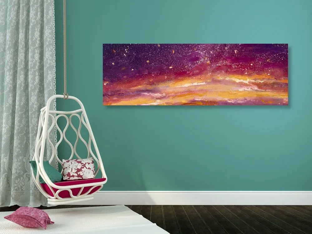 Stampa su tela – Dipinto a olio del cielo