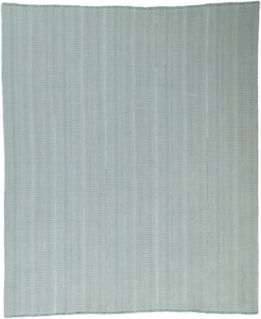 Kilim Tappeto 260x300 Blu (Iran) Tessuto A Mano