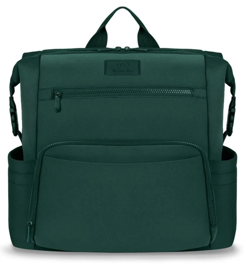 Lionelo - Borsa fasciatoio per passeggino CUBE Green Forest