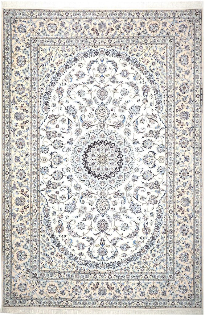 Nain Tappeto 210 x 310 (Iran) Annodato A Mano
