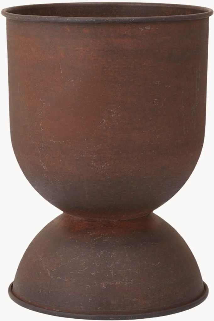 Vaso a clessidra, alt. 43 cm