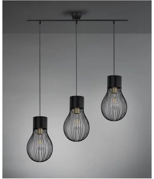 Reality - Lampadario a sospensione con filo DAVE 3xE27/40W/230V