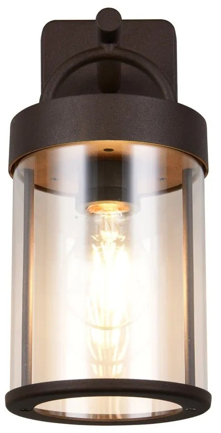 Illuminazione esterna da parete (altezza totale 29 cm) Almeria – Trio