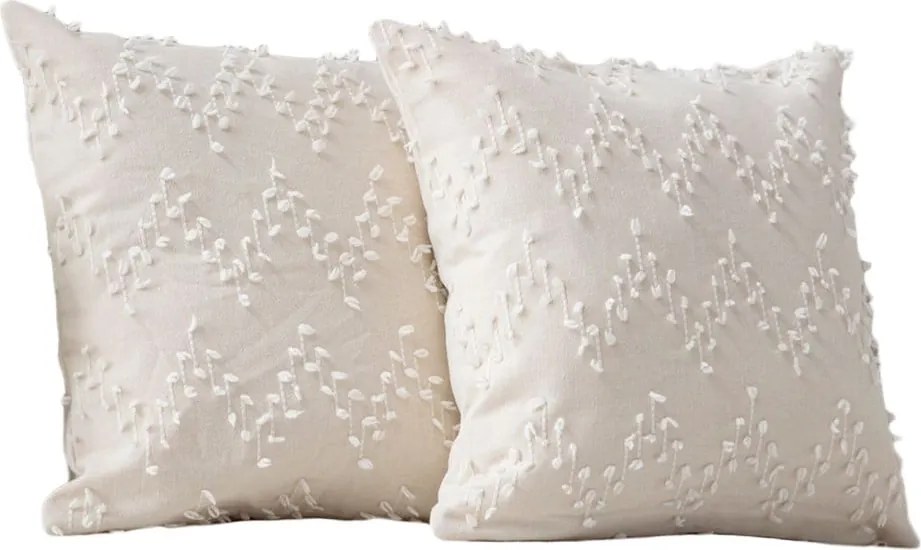 Federe decorative in set 2 pz 43x43 cm Tuffet – Mioli Decor