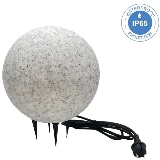 Lampada decorativa da esterno LUMISTONE 1xE27/15W/230V IP65 Ø 28 cm