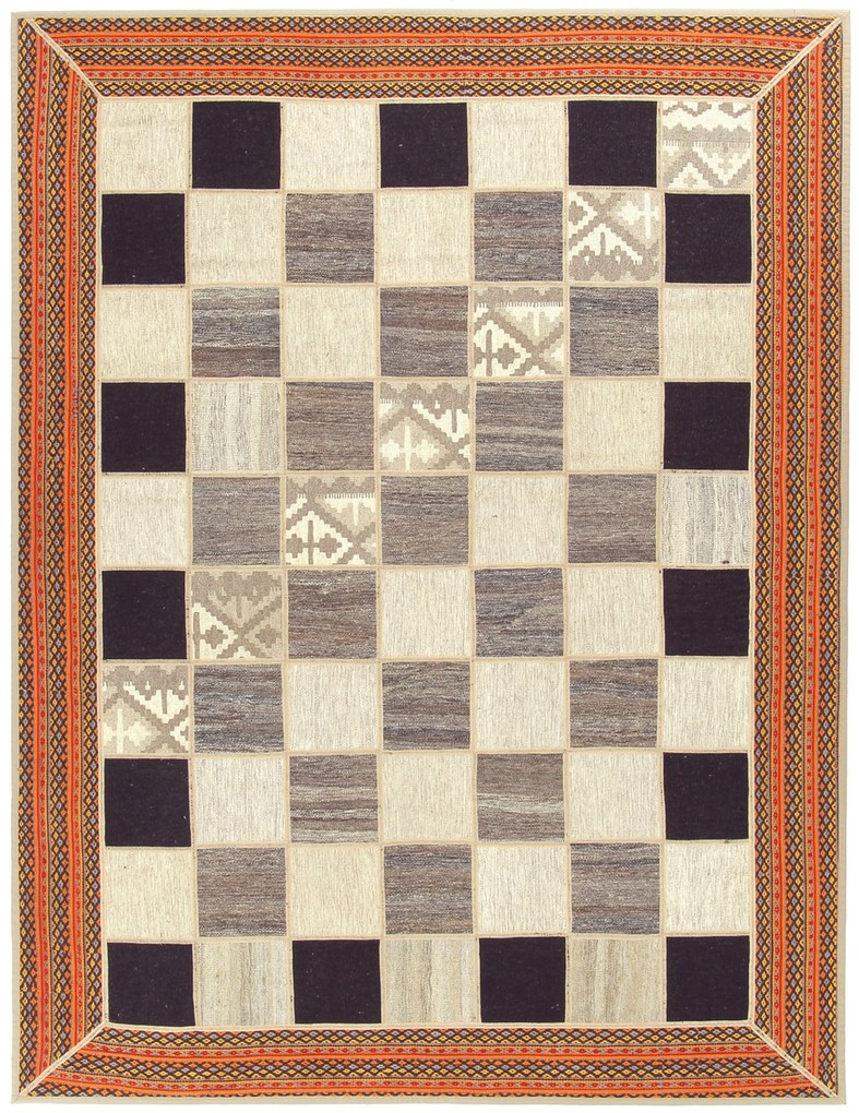 Kilim Tappeto 230x180 (Iran) Tessuto A Mano