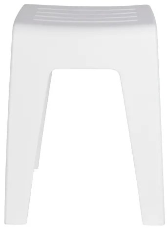 WENKO 22943100 - Sgabello KUMBA 38x47 cm bianco