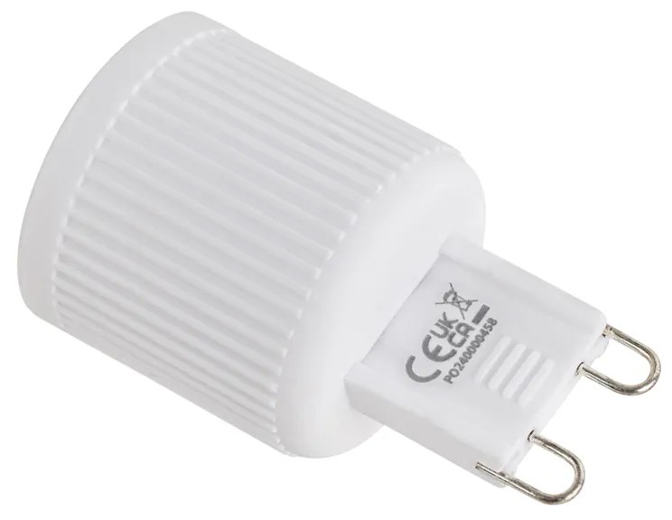 Set di 5 lampadine LED G9 24mm dimmerabili a 3 livelli 3W 300 lm 2700K