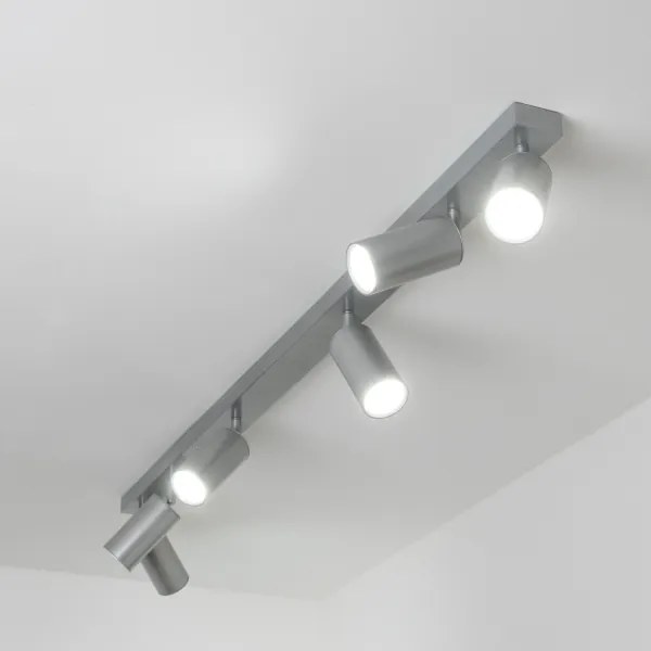 Brilagi - Luce Spot da bagno SELE 6xGU10/30W/230V IP44 argento