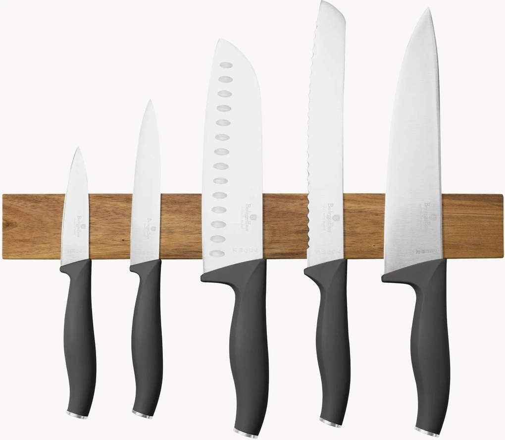 Coltelli Matt Anthracite, set da 6
