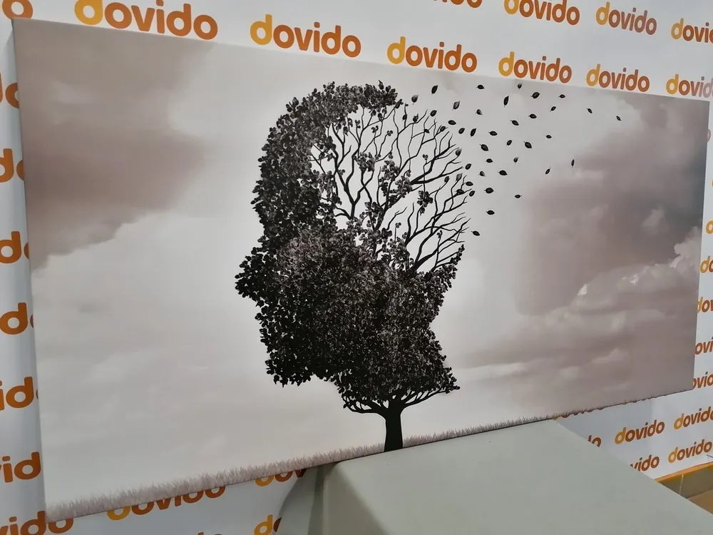 Quadro su tela – Albero in forma di volto