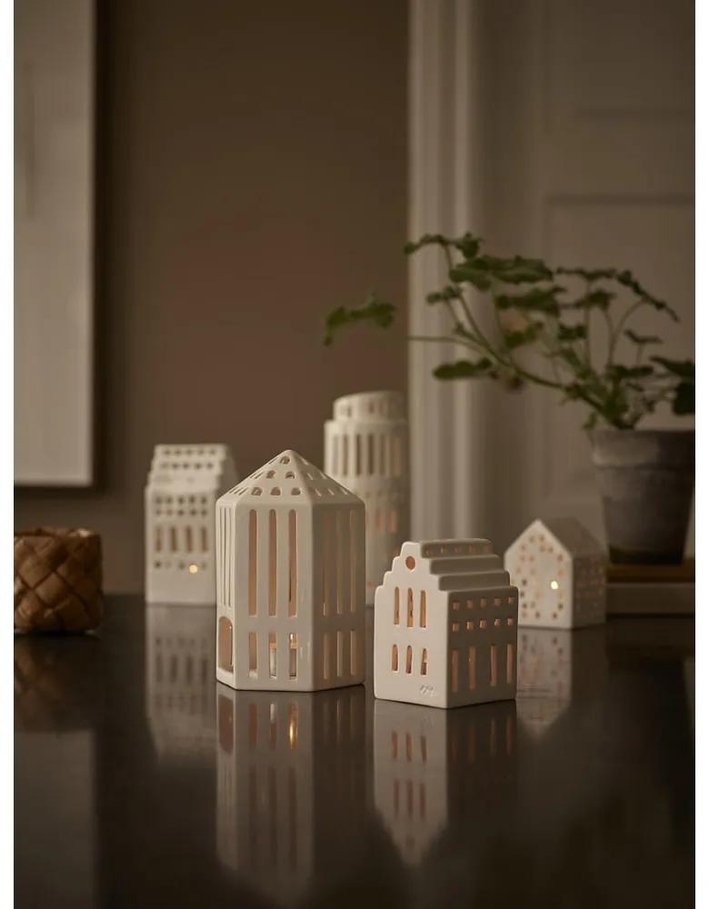 Portacandele in ceramica per tea light Urbania - Kähler Design