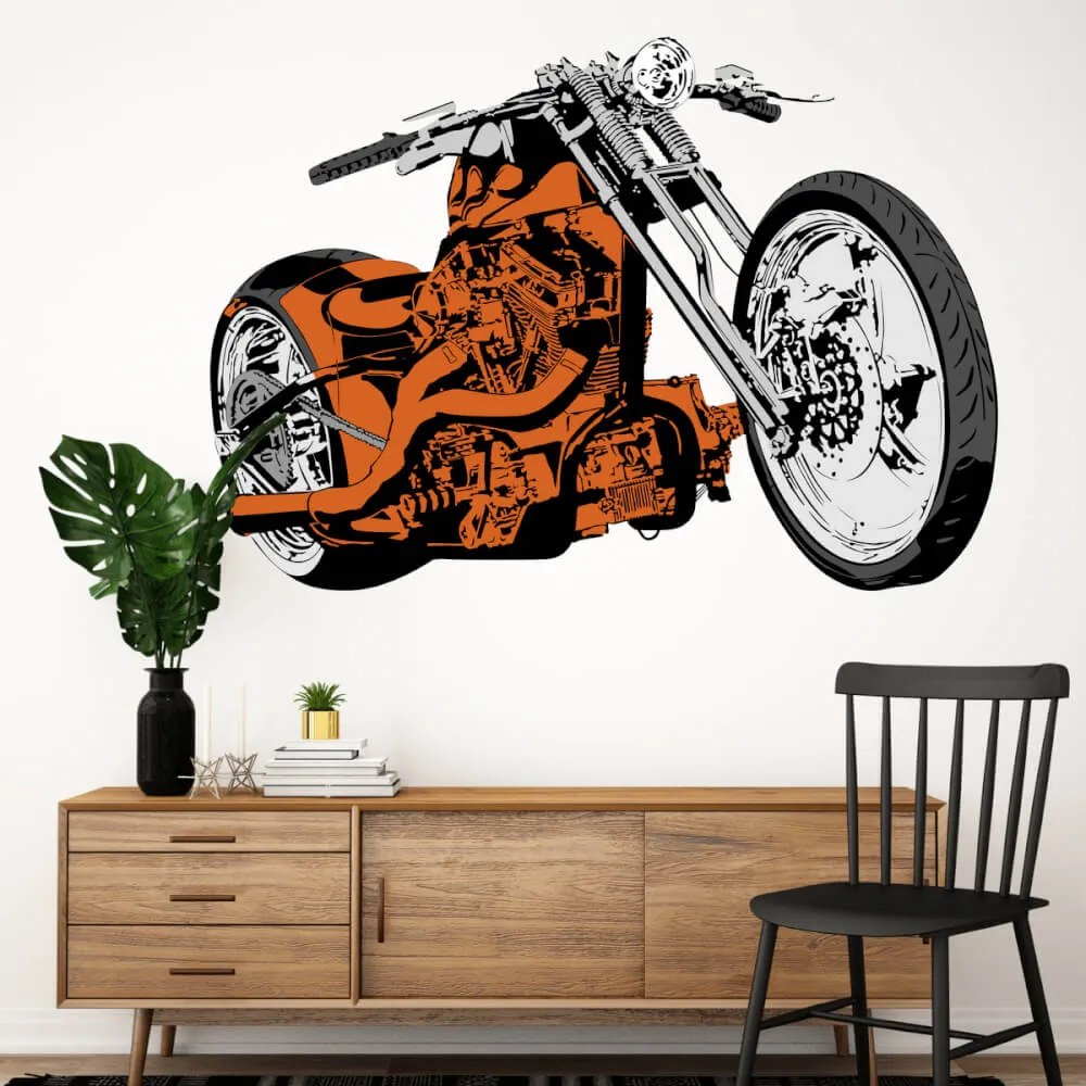 Adesivo da parete - Chopper | Inspio