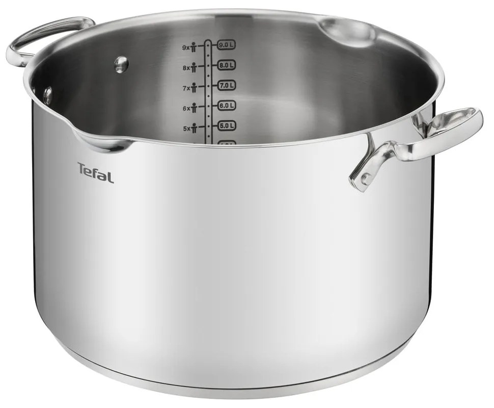 Pentola in acciaio inox con coperchio per induzione 10 l Duetto+ - Tefal