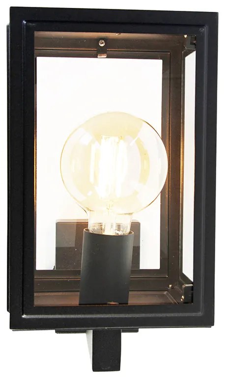 Lampada da parete rustica intelligente nera con WiFi G95 - Sutton Up