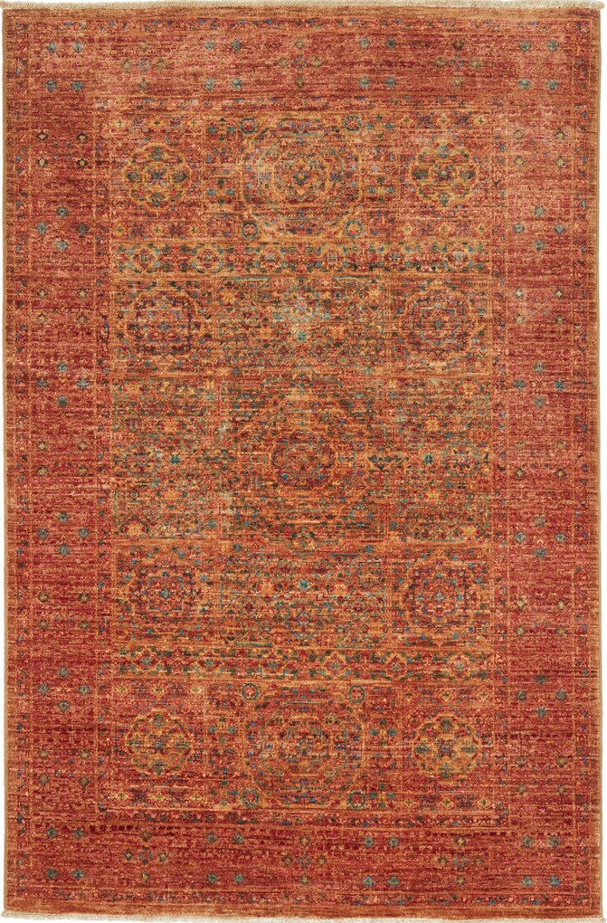 Mamluk Tappeto 100 x 150 Giallo (Pakistan) Annodato A Mano