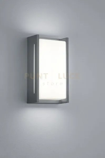 Indus applique led 4w 500lm, 3000k da esterno fusione di alluminio ...