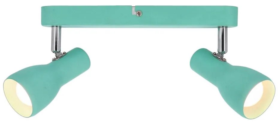 Luce Spot PICARDO 2xE14/40W/230V turchese