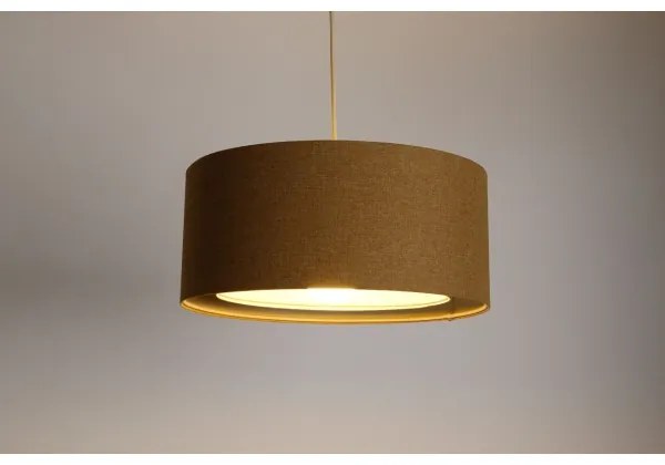 Lampadario a sospensione con filo BOHO TRINITI 1xE27/60W/230V marrone
