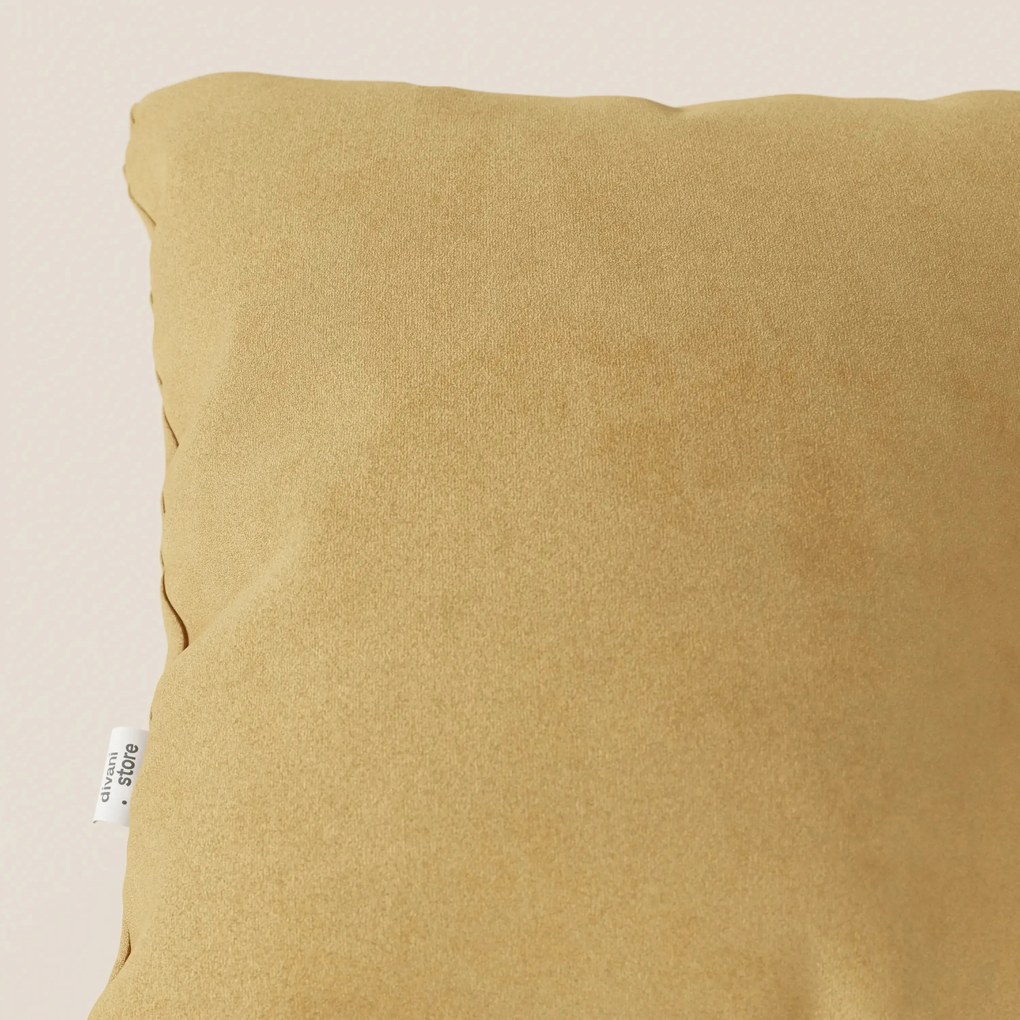 Jazz cuscino disponibile in diversi colori realizzato in microfibra tecnica smacchiabile T11 giallo