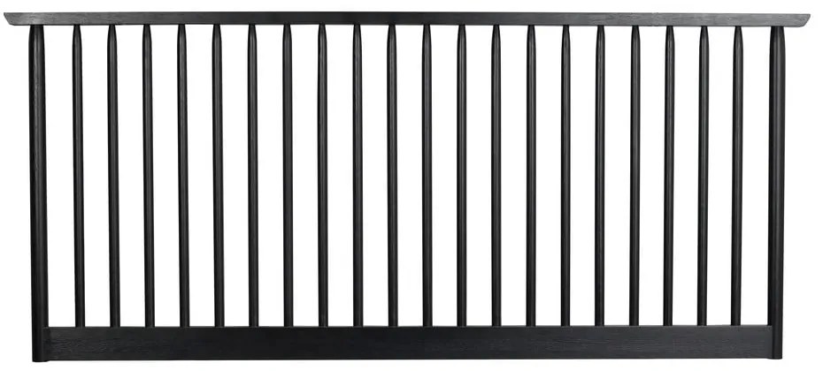 Testiera in rovere nero 194x84 cm Riggins - Rowico