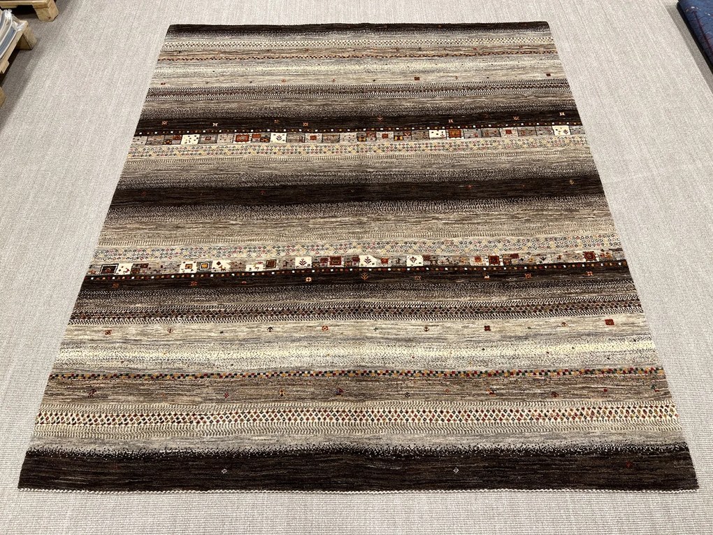 Gashguli Tappeto 250 x 290 Marrone (Iran) Annodato A Mano