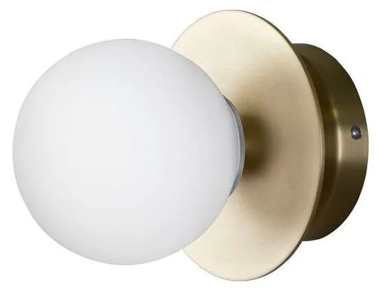 Globen Lighting - Art Deco Applique da Parete/Plafoniera IP44 Brushed Brass Globen Lighting