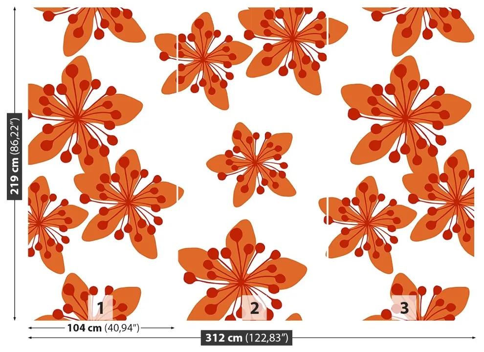 Carta da parati Pattern floreale 104x70 cm