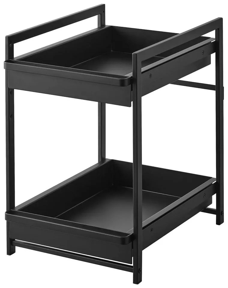 Ripiano aggiuntivo nero in metallo 30x42 cm Tower – YAMAZAKI