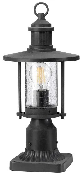 Kichler KL-RIVERWOOD3-M - Lampada da esterno RIVERWOOD 1xE27/60W/230V IP44 nero