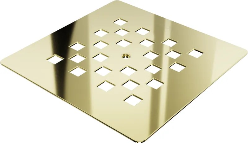 Mexen Stone+ copertura per piatto doccia, oro - 44910050