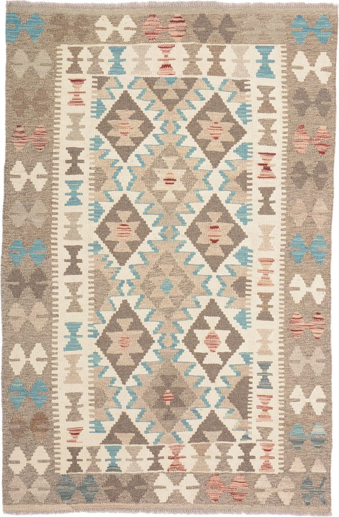Kilim Tappeto orientale 100 x 150 (Pakistan) Annodato A Mano