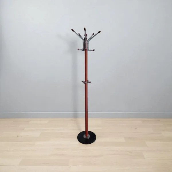 Piantana appendiabiti GINESTRA in metallo con base in marmo ARANCIO