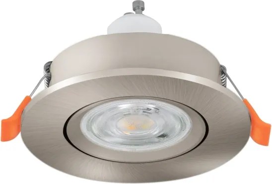 Eglo 902252 - Faretto LED da incasso per bagno BARRANCO 1xGU10/4,5W/230V IP44 finitura cromata