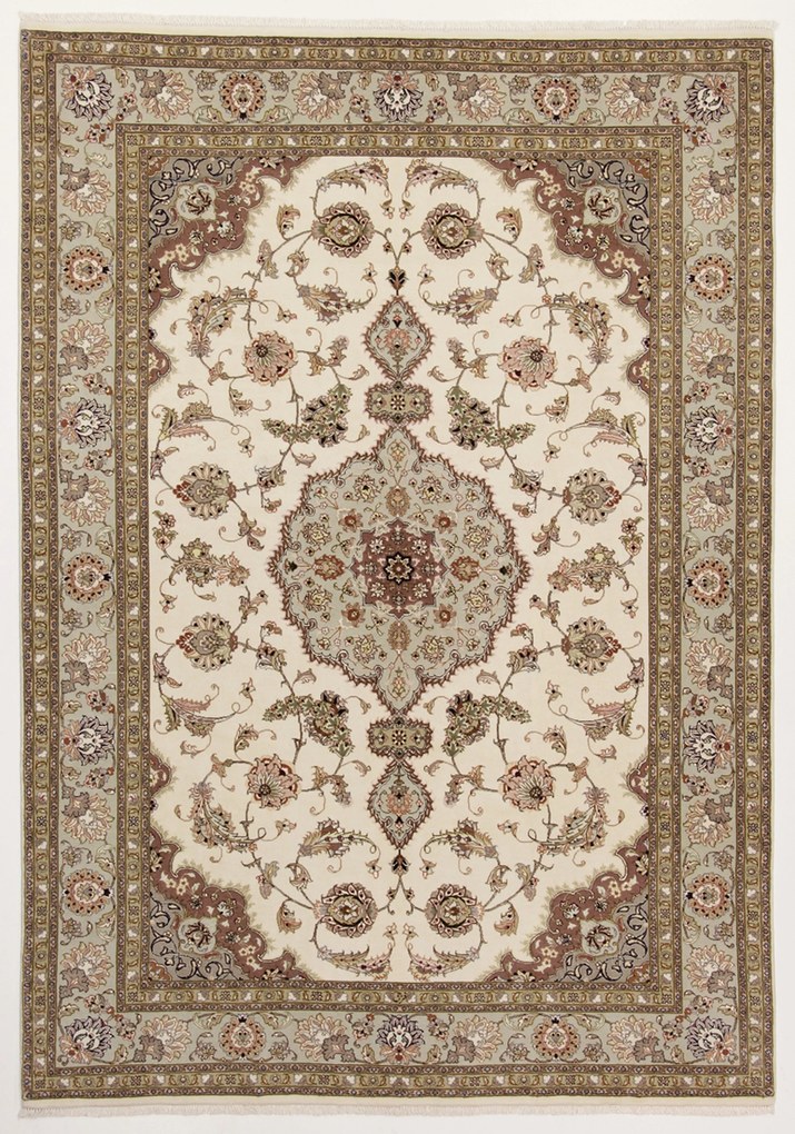 Tabriz Tappeto 170 x 240 (Iran) Annodato A Mano