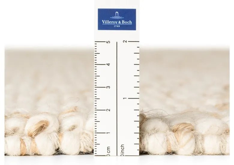 Tappeto beige tessuto a mano con lana 160x230 cm Peas - Villeroy&amp;Boch