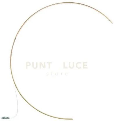 Struttura piantana rune oro a led 3000k 1450lm 35w dimmerabile da a...