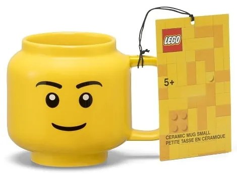 Tazza per bambini in ceramica gialla 255 ml Head - LEGO®