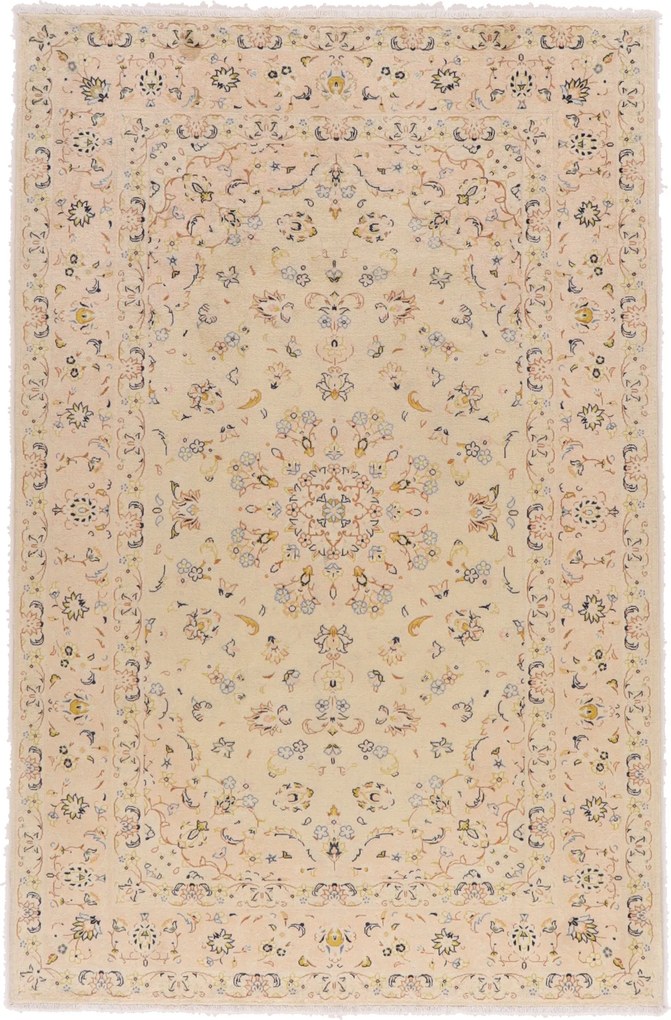 Kashan Tappeto 190x290 (Iran) Annodato A Mano