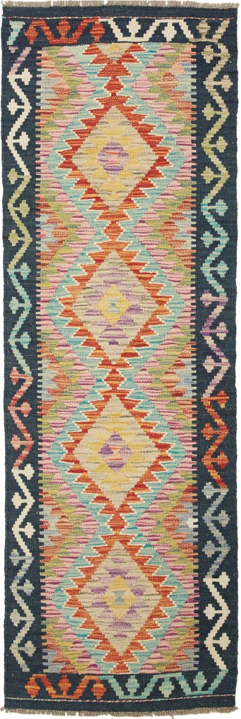 Kilim Tappeto orientale 200 x 60 (Pakistan) Tessuto A Mano