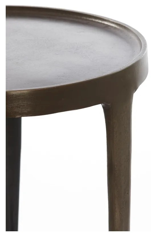 Tavolo rotondo in metallo ø 43 cm Tobias - Light &amp; Living