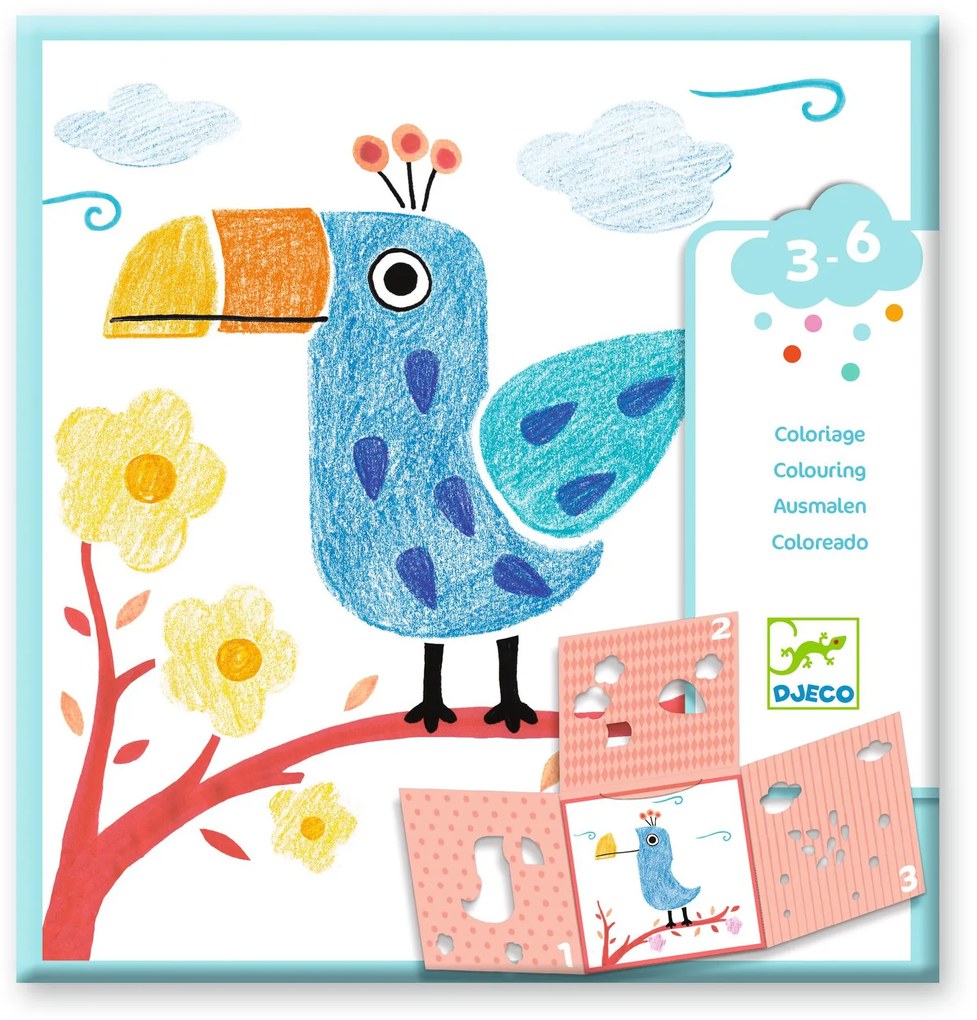 Gioco d'arte - 3 stencil, 1 immagine