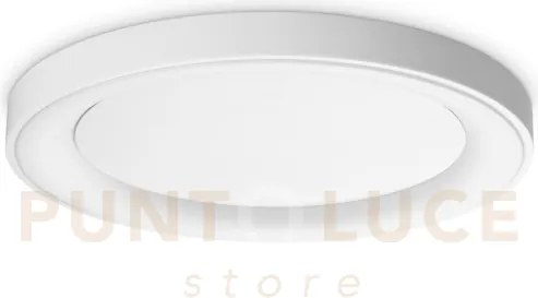 Planet plafoniera led 3000k 15w 1350 lm satinata bianca d.60cm