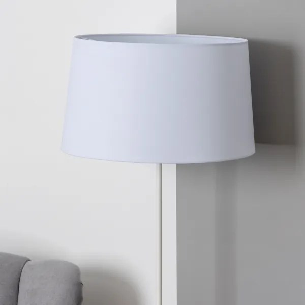 Brilagi - Lampada LED da terra CERIA 1xE27/40W/230V Ø 45 cm bianca