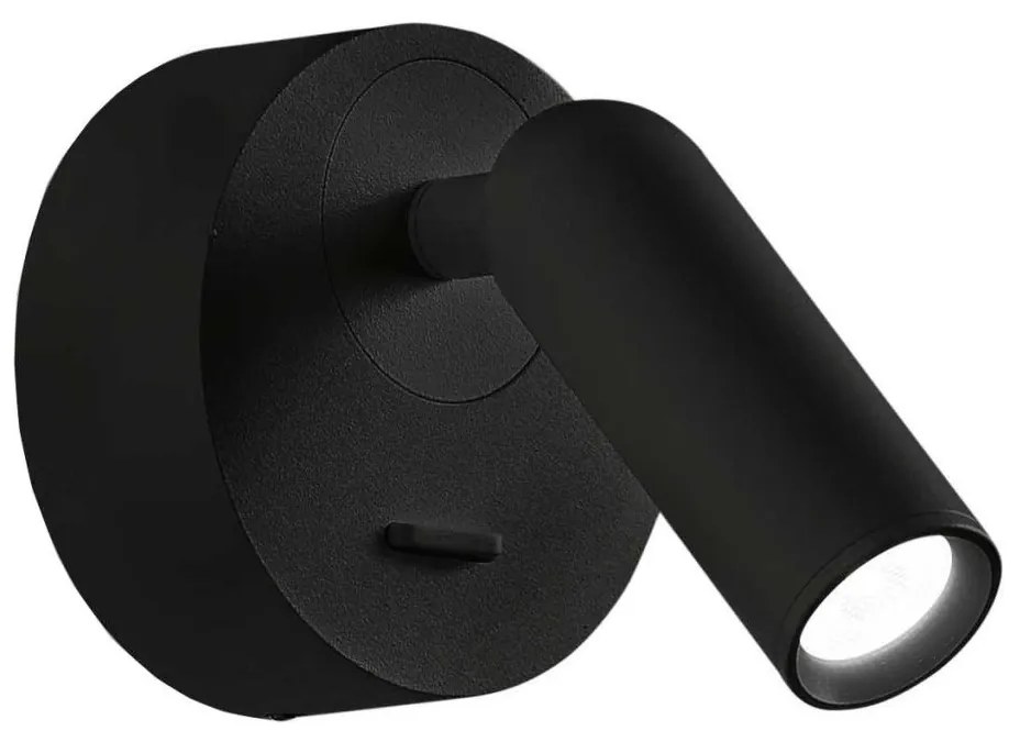 Ideal Lux - Luce Spot da parete a LED BEAN LED/3W/230V CRI 90 nero