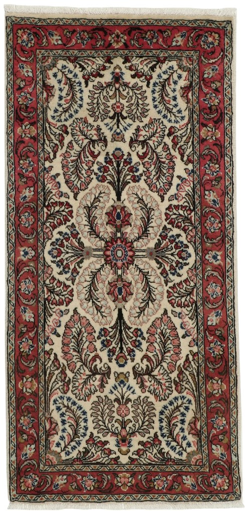 Sarouk Tappeto persiano 140x70 (Iran) Annodato A Mano